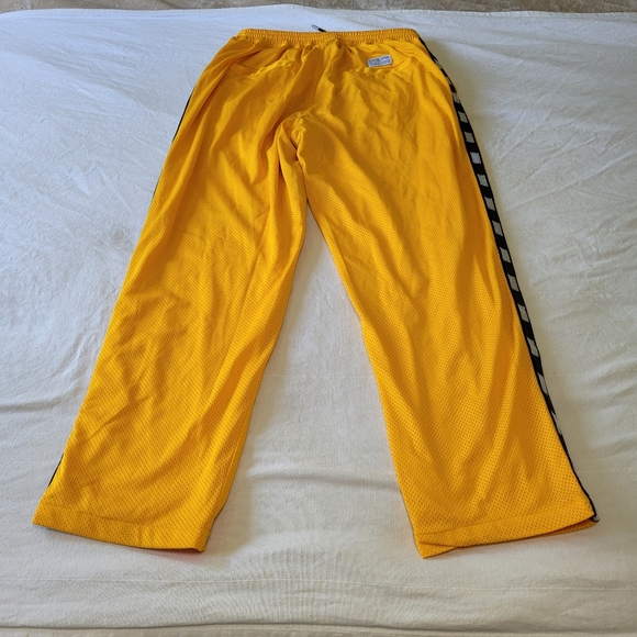 Publish Track Pants Mens Large Marigold Yellow Side Stripes Today For Tomorrow - Picture 11 of 12